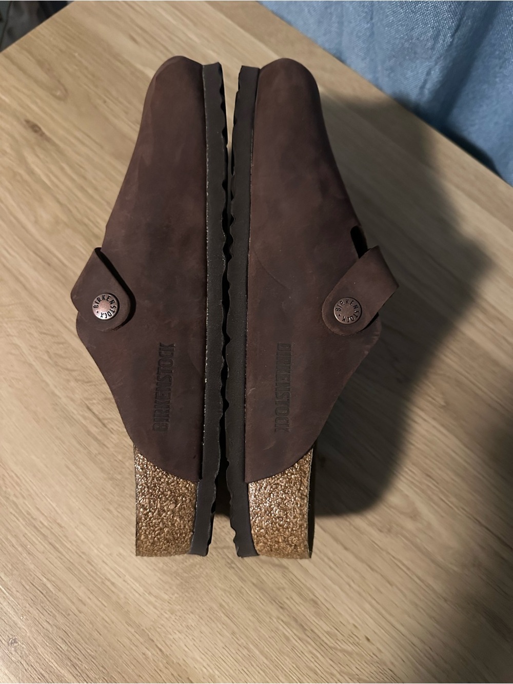 Birkenstock Boston Habana Oiled Leather Clogs EU 38 US 7 Regular Fit New Box - Picture 5 of 7